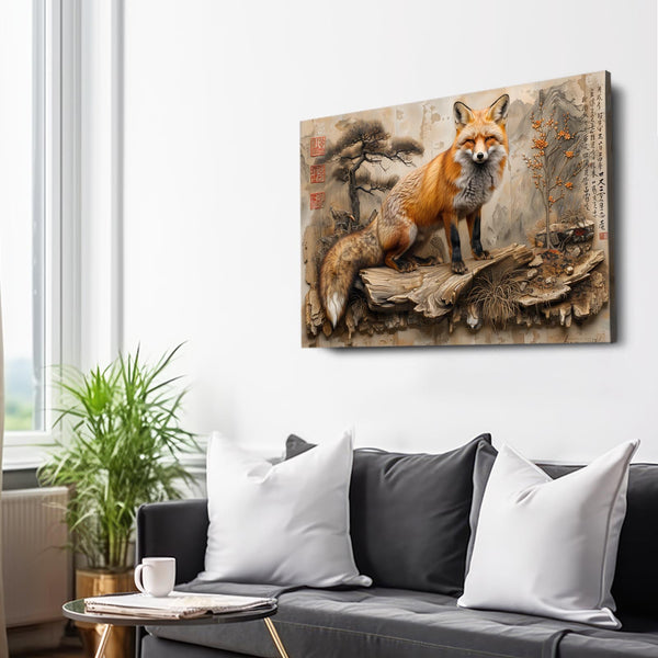 Oriental Fox Art | MusaArtGallery™