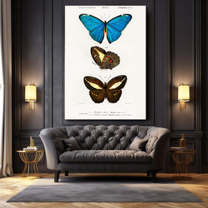 Origami Canvas Butterfly Wall Art | MusaArtGallery™