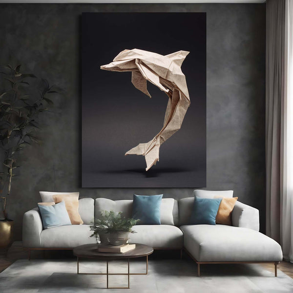 Origami Dolphin Art