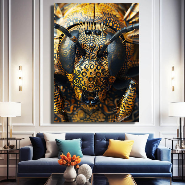 Ornate Bee Art | MusaArtGallery™