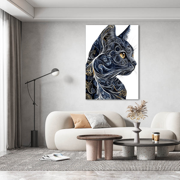 Art de chat orné