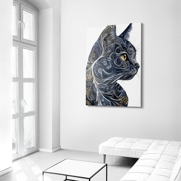 Art de chat orné