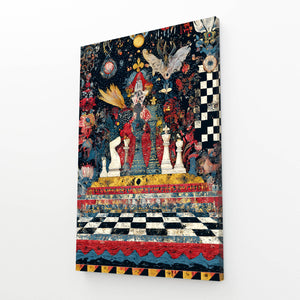 Ornate Chess Canvas Wall Art