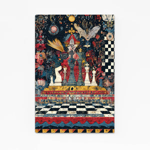 Ornate Chess Canvas Wall Art