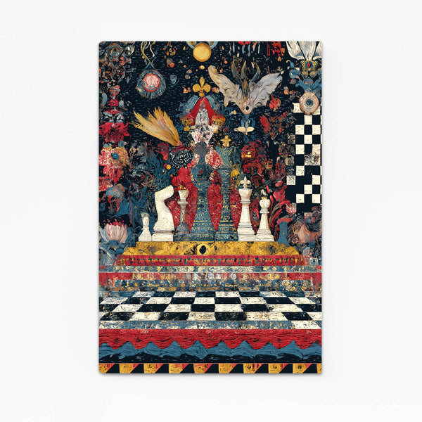 Ornate Chess Canvas Wall Art