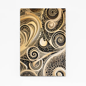 Ornate Swirls Abstract Art | MusaArtGallery™