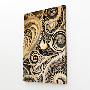 Ornate Swirls Abstract Art | MusaArtGallery™