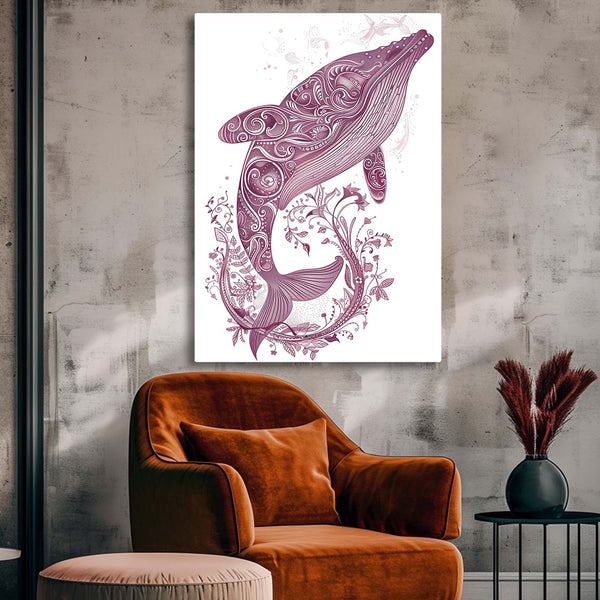 Ornate Whale Art | MusaArtGallery™