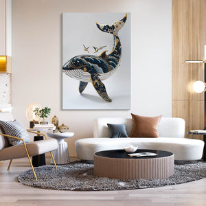 Ornate Whale Art | MusaArtGallery™