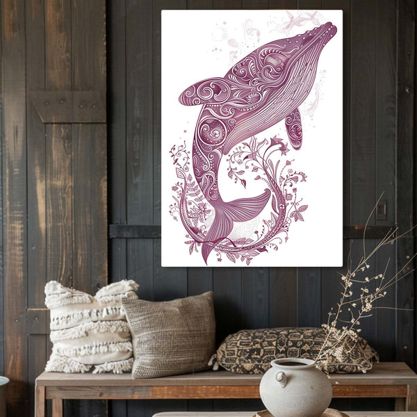 Ornate Whale Art | MusaArtGallery™