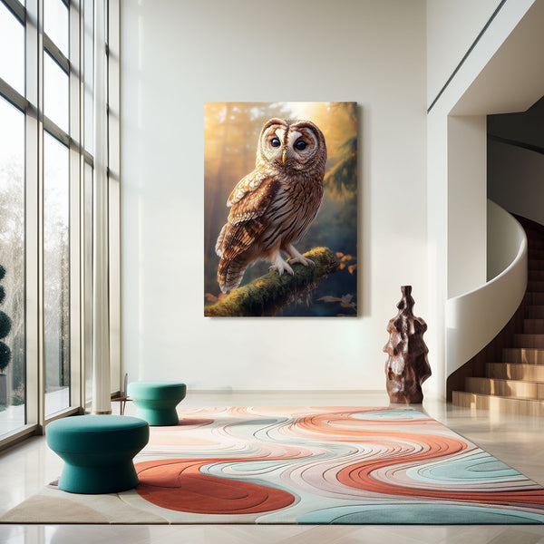 Owl Canvas Wall Art