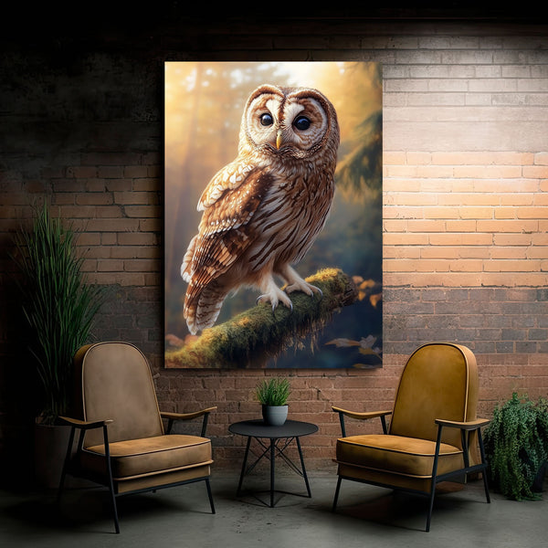 Owl Canvas Wall Art