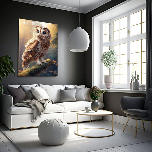 Owl Canvas Wall Art