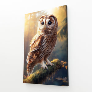 Owl Canvas Wall Art