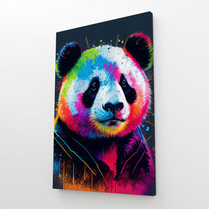 Panda Colorful Wall Art | MusaArtGallery™