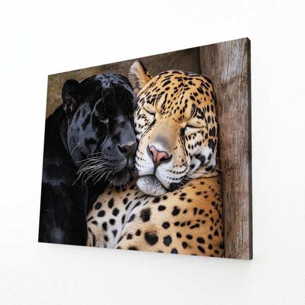 Arte de gato pantera y leopardo