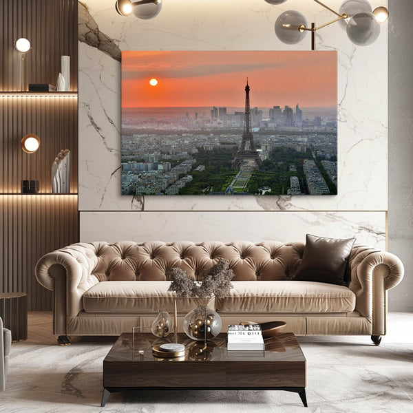 Parisian Sunset Art | MusaArtGallery™