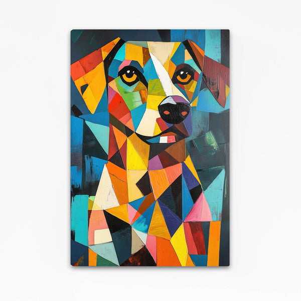patchwork dog art