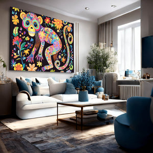 Pattern Monkey Art