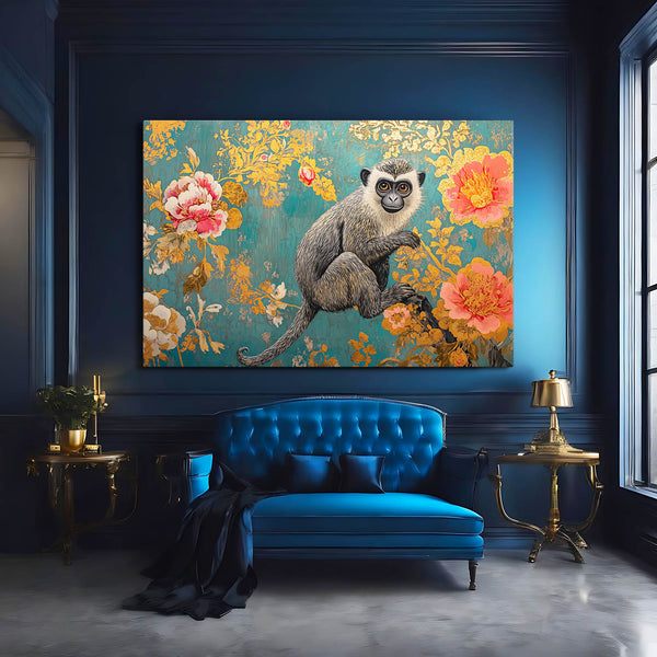 Patterned Monkey Art