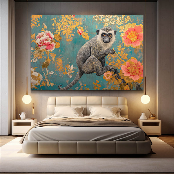 Patterned Monkey Art