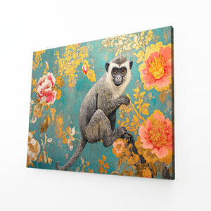 Patterned Monkey Art