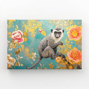 Patterned Monkey Art