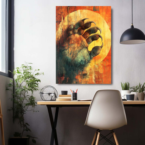 Paw Bear Wall Art