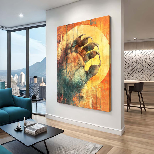 Paw Bear Wall Art