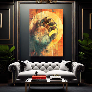 Paw Bear Wall Art