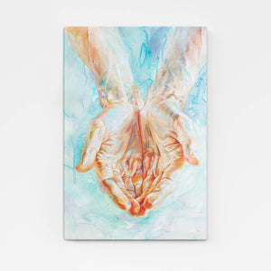 Peace Sign Hand Wall Art  | MusaArtGallery™