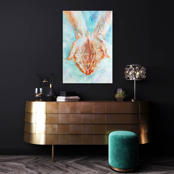 Peace Sign Hand Wall Art  | MusaArtGallery™