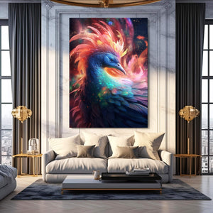 Peacock Bird Wall Art | MusaArtGallery™