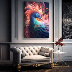 Peacock Bird Wall Art | MusaArtGallery™