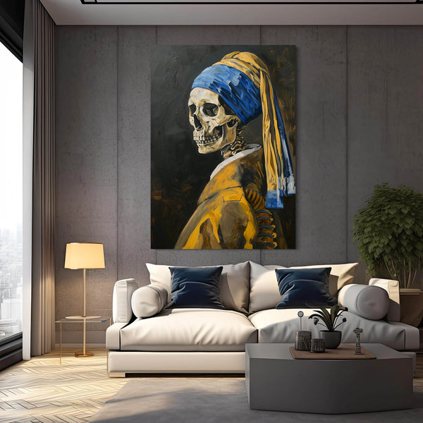 Pearl Skull Art | MusaArtGallery™