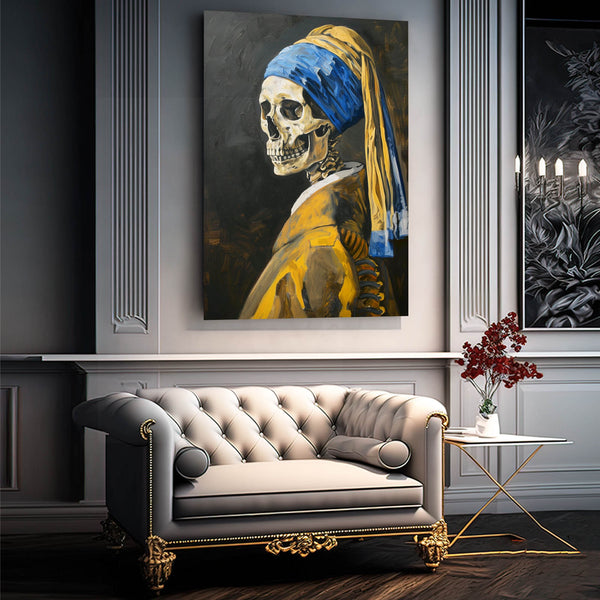 Pearl Skull Art | MusaArtGallery™