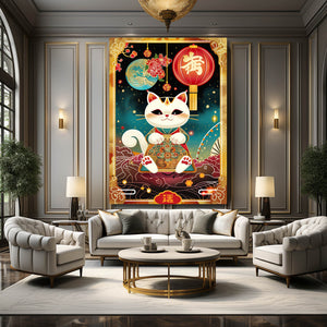 Pet Cat Wall Art | MusaArtGallery™