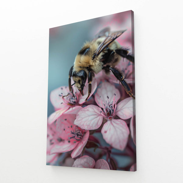 Petal Whisper Bee Art | MusaArtGallery™