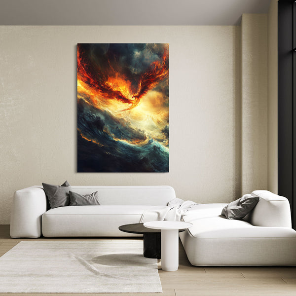 Phenix Abstract Canvas Art