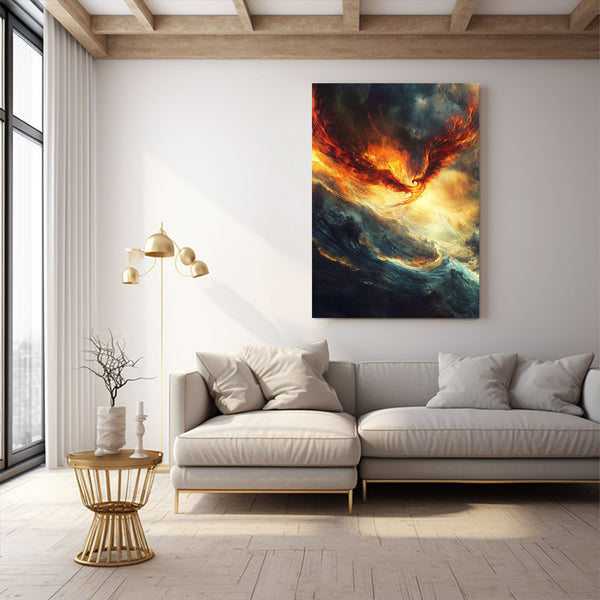 Phenix Abstract Canvas Art