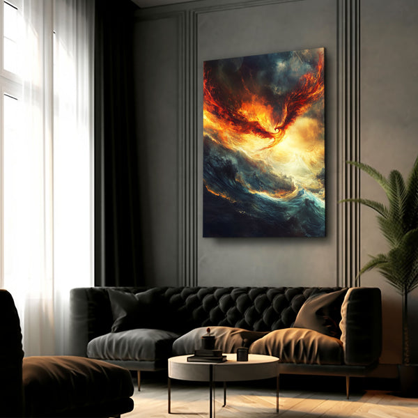 Phenix Abstract Canvas Art