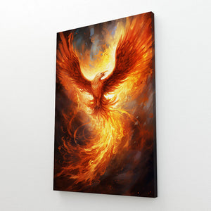 Phoenix Bird Fire Wall Art | MusaArtGallery™