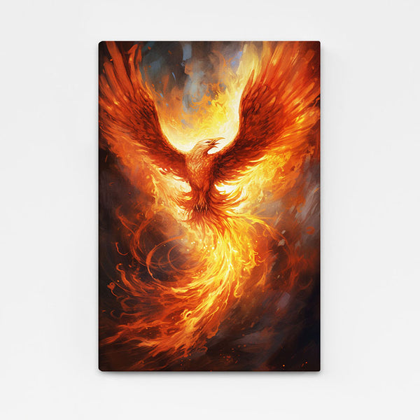 Phoenix Bird Fire Wall Art | MusaArtGallery™