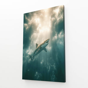 Photography Shark Canvas