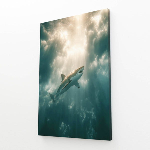 Photography Shark Canvas