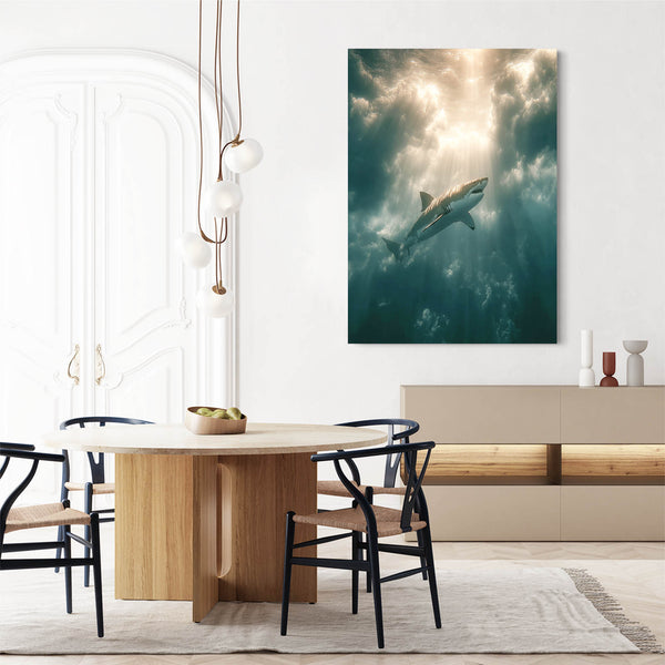 Photography Shark Canvas