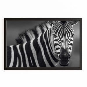 Photography Zebra Canvas