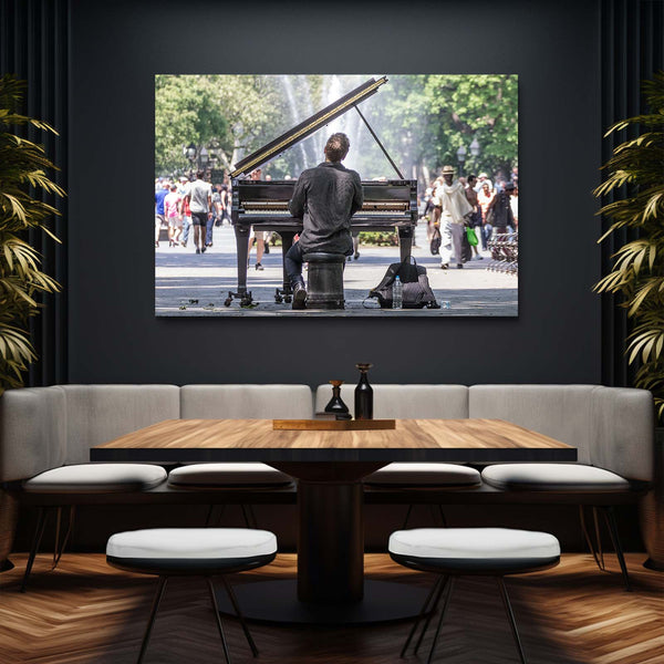 Piano Canvas wall Art  | MusaArtGallery™