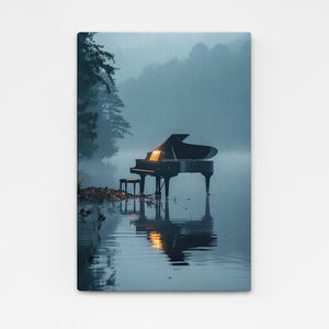 Piano In Water Art  | MusaArtGallery™