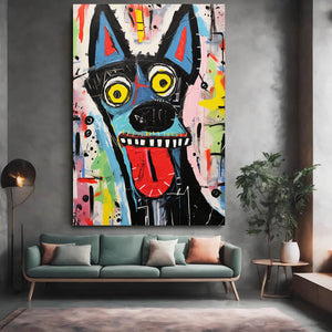 Picasso Dog Art